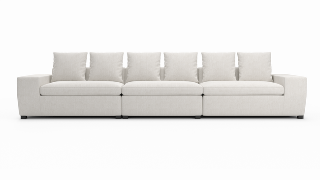 Foamfinity Accent Modular  | Sectional| 156" | CertiPUR-US Premium Foam | STYLNN®️ - STYLNN®