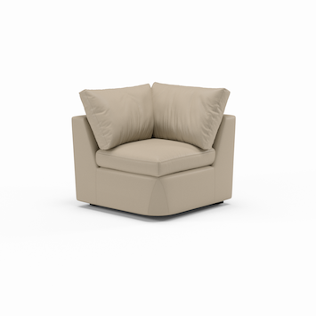 Foamfinity Modular | Leather | Corner Sofa | 35" | CertiPUR-US Premium Foam | STYLNN®️ - STYLNN®