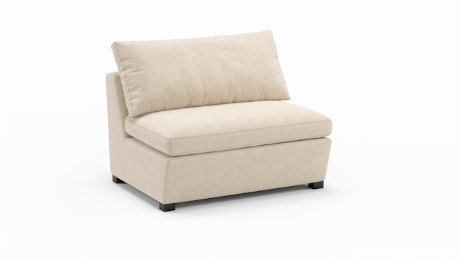 Foamfinity Modular  | Armless Sofa | 44" | CertiPUR-US Premium Foam | STYLNN®️ - STYLNN®