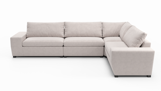 Foamfinity Modular  | Sectional | 135"" x 91" | CertiPUR-US Premium Foam | STYLNN®️ - STYLNN®