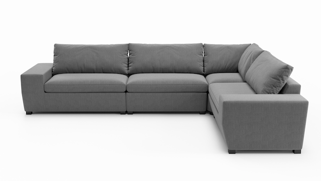 Foamfinity Modular  | Sectional | 135"" x 91" | CertiPUR-US Premium Foam | STYLNN®️ - STYLNN®