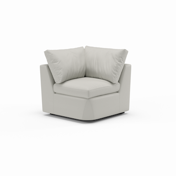 Foamfinity Modular | Leather | Corner Sofa | 35" | CertiPUR-US Premium Foam | STYLNN®️ - STYLNN®
