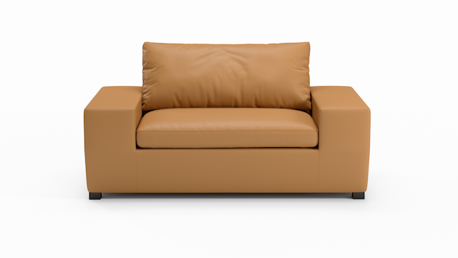 Foamfinity Modular | Leather | Sofa | 68" | CertiPUR-US Premium Foam | STYLNN®️ - STYLNN®