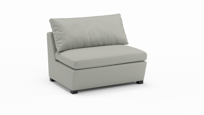 Foamfinity Modular | Leather | Armless Sofa | 44