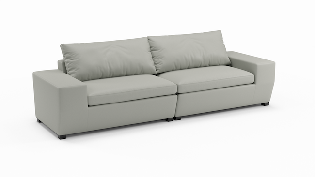 Foamfinity Modular | Leather | Sofa | 112" | CertiPUR-US Premium Foam | STYLNN®️ - STYLNN®