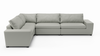 Foamfinity Modular | Leather | Sofa | 91" x 135" | CertiPUR-US Premium Foam | STYLNN®️ - STYLNN®