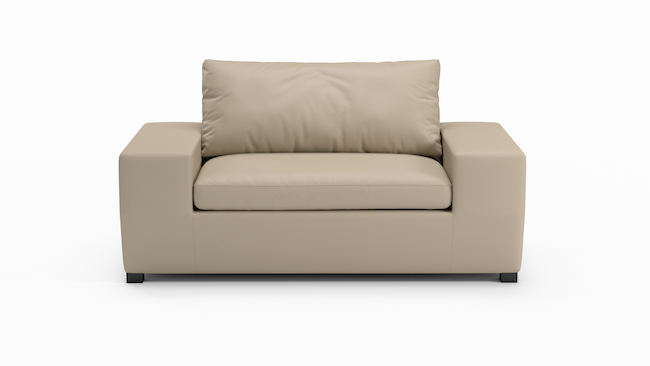 Foamfinity Modular | Leather | Sofa | 68" | CertiPUR-US Premium Foam | STYLNN®️ - STYLNN®