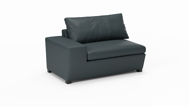 Foamfinity Modular | Leather | Left Arm Sofa | 56" | CertiPUR-US Premium Foam | STYLNN®️ - STYLNN®
