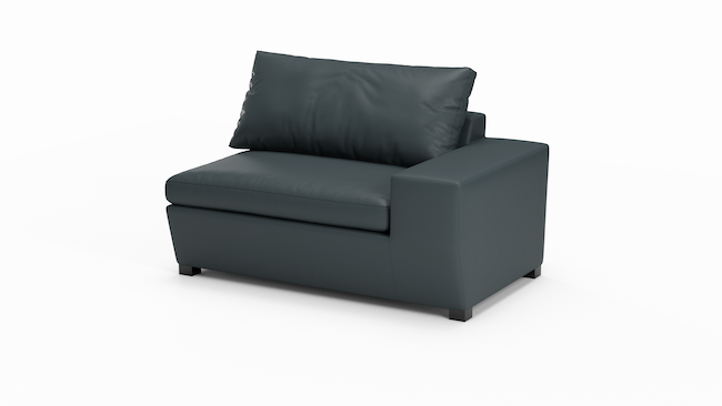 Foamfinity Modular | Leather | Right Arm Sofa | 56" | CertiPUR-US Premium Foam | STYLNN®️ - STYLNN®