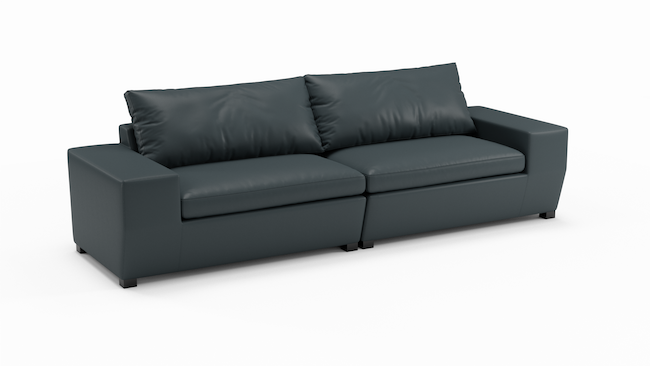 Foamfinity Modular | Leather | Sofa | 112" | CertiPUR-US Premium Foam | STYLNN®️ - STYLNN®