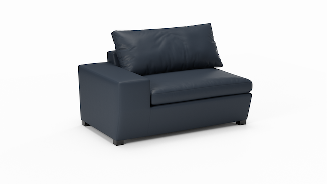 Foamfinity Modular | Leather | Left Arm Sofa | 56" | CertiPUR-US Premium Foam | STYLNN®️ - STYLNN®