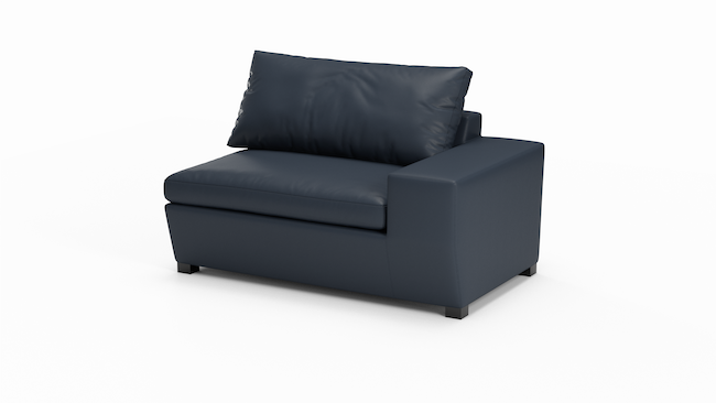 Foamfinity Modular | Leather | Right Arm Sofa | 56" | CertiPUR-US Premium Foam | STYLNN®️ - STYLNN®