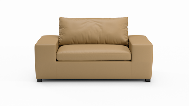 Foamfinity Modular | Leather | Sofa | 68" | CertiPUR-US Premium Foam | STYLNN®️ - STYLNN®