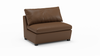 Foamfinity Modular | Leather | Armless Sofa | 44" | CertiPUR-US Premium Foam | STYLNN®️ - STYLNN®