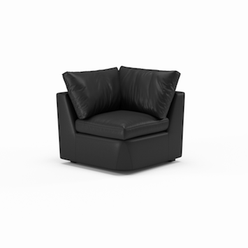 Foamfinity Modular | Leather | Corner Sofa | 35" | CertiPUR-US Premium Foam | STYLNN®️ - STYLNN®