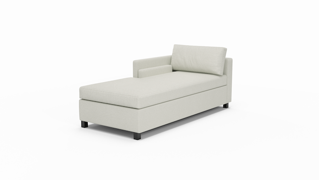 HydroRepel Del Rose | Water Resistant | Left Arm Chaise | 72