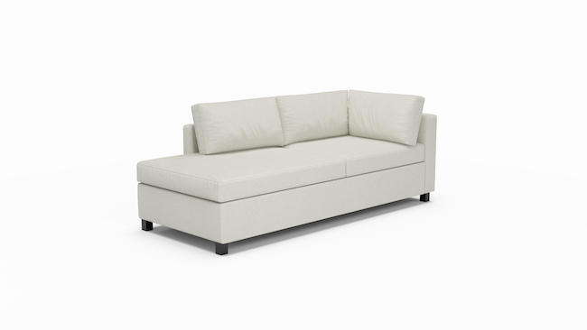 HydroRepel Del Rose | Water Resistant | Left Sofa Bumper | 80" | CertiPUR-US Premium Foam | STYLNN®️ - STYLNN®