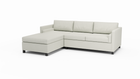 HydroRepel Del Rose | Water Resistant | Sectional Left Arm Chaise | 72