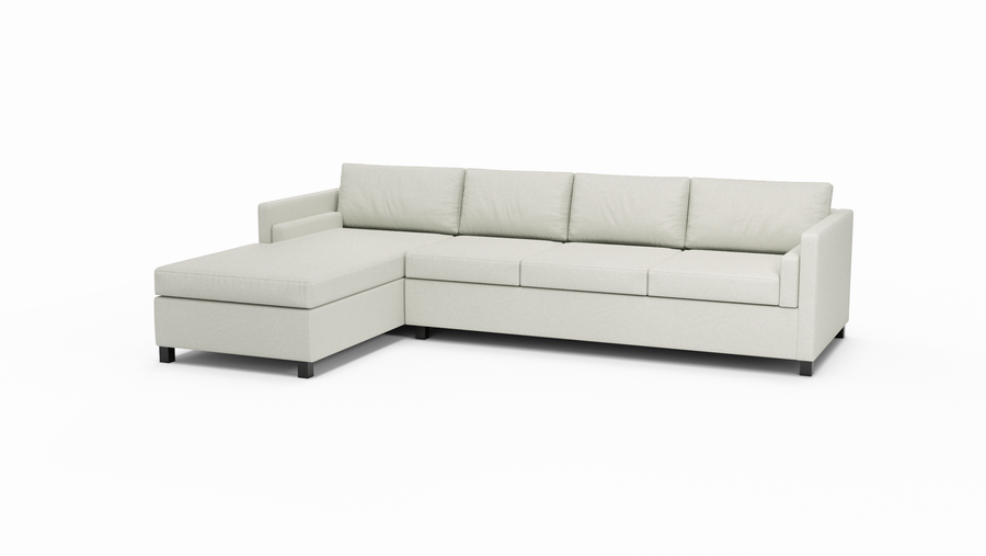 HydroRepel Del Rose | Water Resistant | Sectional Left Chaise | 72" x 115" | CertiPUR-US Premium Foam | STYLNN®️ - STYLNN®