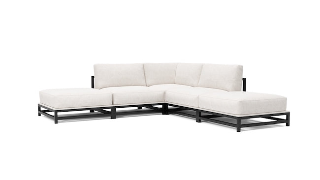 Kubus Modular Outdoor | Bumper Sectional | 109" x 109" | DryFast Foam | STYLNN™