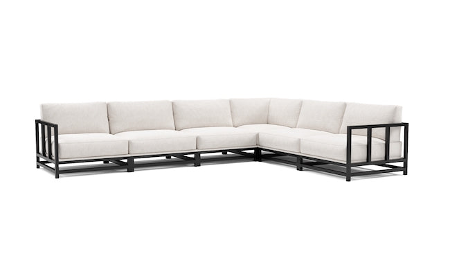 Kubus Modular Outdoor | Arm Sectional | 145" x 109" | DryFast Foam | STYLNN™