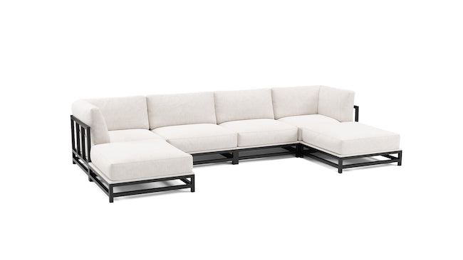 Kubus Modular Outdoor | U Shape Sectional | 73" x 146" x 73" | DryFast Foam | STYLNN™