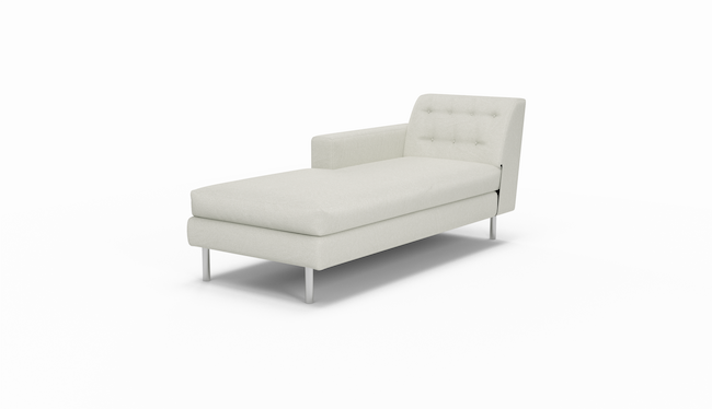 Le Jace HydroRepel Sofa | Miami Sand | Water Resistant | Left Arm Chaise | 72