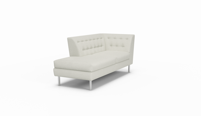 Le Jace HydroRepel | Miami Sand | Water Resistant | Left Sofa Bumper | 80