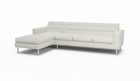 Le Jace HydroRepel | Miami Sand | Water Resistant | Sectional Left Arm Chaise | 72
