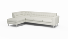 Le Jace HydroRepel | Miami Sand | Water Resistant | Sectional Left Bumper Sofa | 80