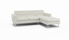 Le Jace HydroRepel | Miami Sand | Water Resistant | Sectional Right Arm Chaise | 102" x 72" | CertiPUR-US Premium Foam | STYLNN®️ - STYLNN®