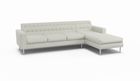 Le Jace HydroRepel | Miami Sand | Water Resistant | Sectional Right Arm Chaise | 115