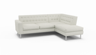 Le Jace HydroRepel | Miami Sand | Water Resistant | Sectional Right Sofa Bumper | 94