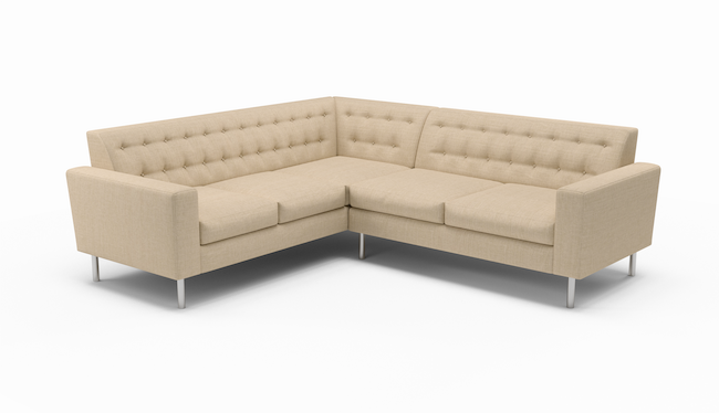 Le Jace | Eco Straw | Sectional | 96" x 96" | Latex | Eco-Friendly | STYLNN®️ - STYLNN®