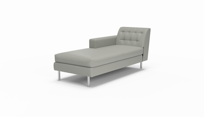 Le Jace | Leather | Left Chaise | 72" | CertiPUR-US Premium Foam | STYLNN®️ - STYLNN®