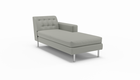 Le Jace | Leather | Right Chaise | 72" | CertiPUR-US Premium Foam | STYLNN®️ - STYLNN®