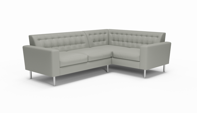 Le Jace | Leather | Sectional | 108" x 88" | CertiPUR-US Premium Foam | STYLNN®️ - STYLNN®