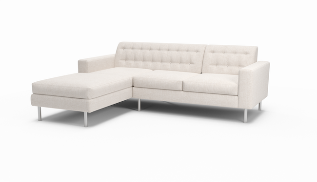 Le Jace | Left Arm Chaise Sectional | 72" x 102" | CertiPUR-US Premium Foam | STYLNN®️ - STYLNN®