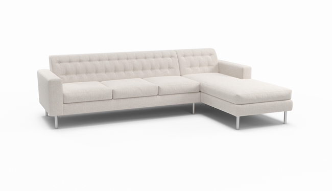 Le Jace | Right Chaise Sectional | 115" x 72" | CertiPUR-US Premium Foam | STYLNN®️ - STYLNN®
