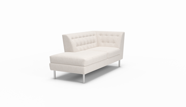Le Jace | Rococo| Right Sofa Bumper | 80" | CertiPUR-US Premium Foam | STYLNN®️ - STYLNN®