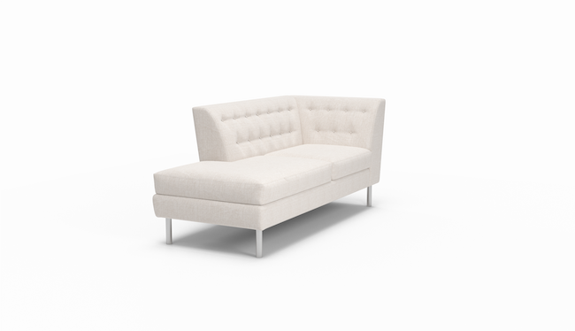 Le Jace | Rococo| Right Sofa Bumper | 80" | CertiPUR-US Premium Foam | STYLNN®️