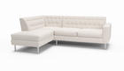 Le Jace | Rococo| Sectional Left Sofa Bumper | 80