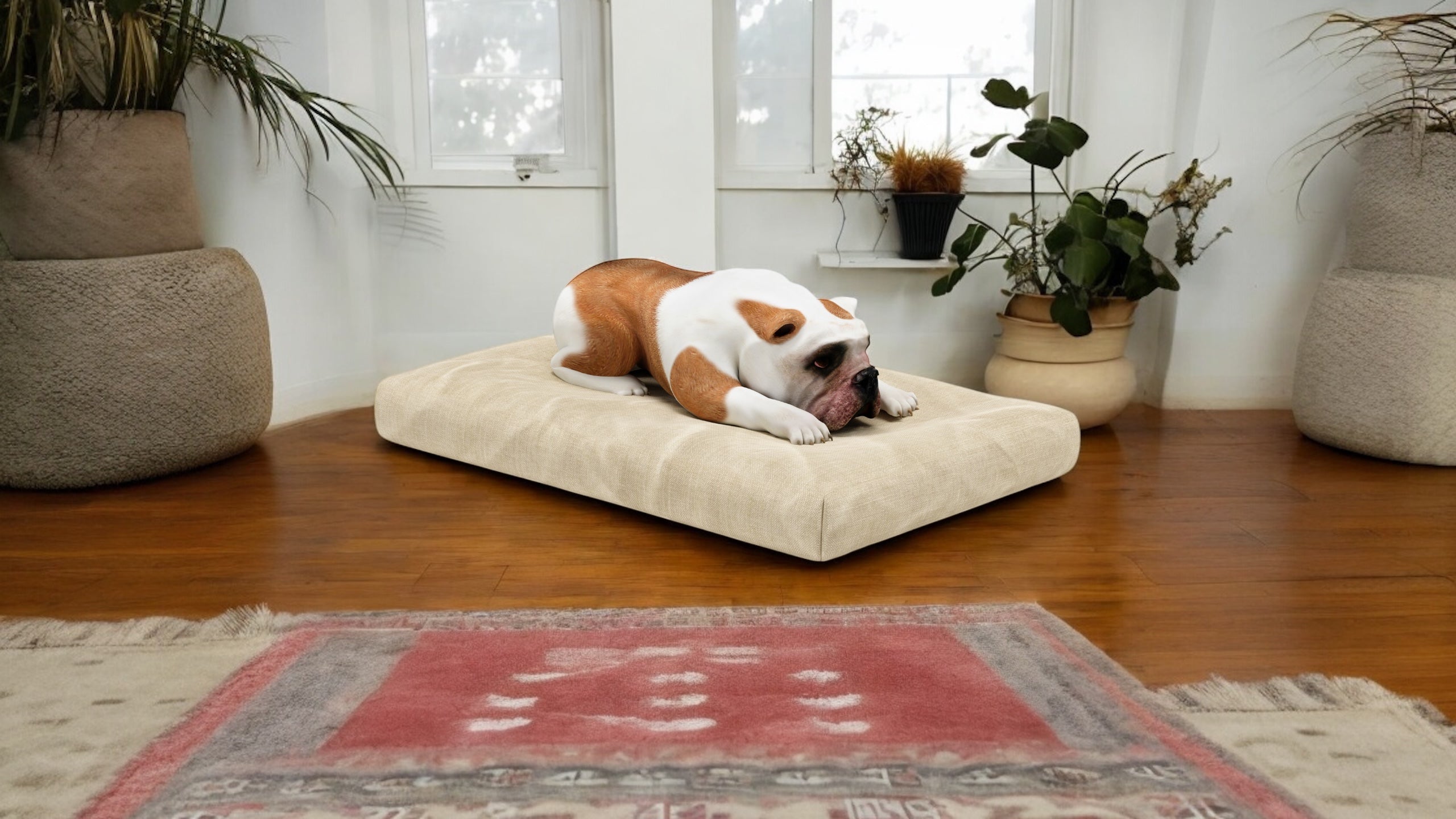 Eco-Pet Latex Lounger | Dog Bed| Organic Latex | Eco-Friendly | STYLNN®️ - STYLNN®