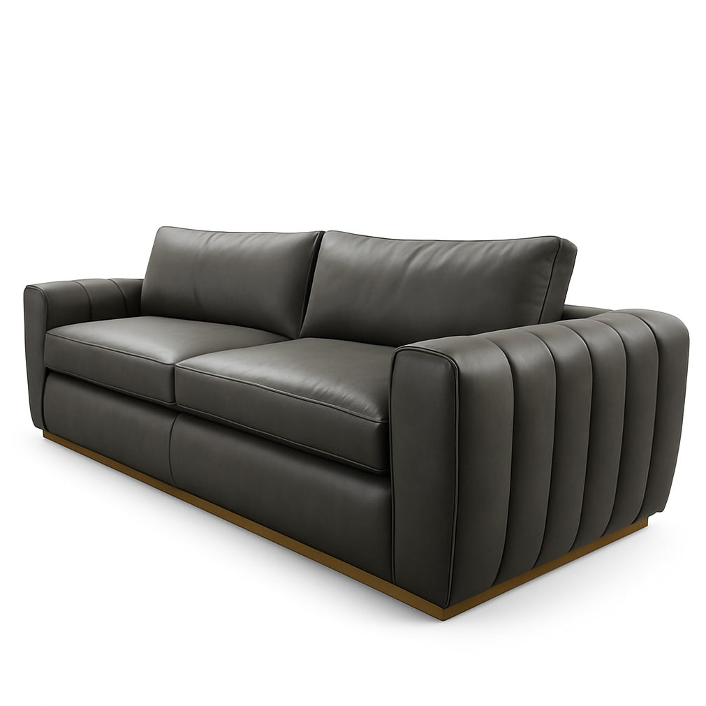 The Golden Eagle Sofa | Leather | Sofa | 96" | CertiPUR-US Premium Foam | STYLNN®️ - STYLNN®