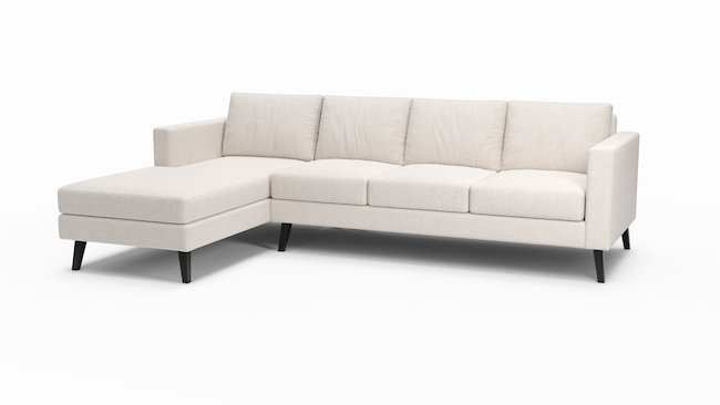 Wilfred | Sectional Left Arm Chaise | 72" x 115" | CertiPUR-US Premium Foam | STYLNN®️ - STYLNN®