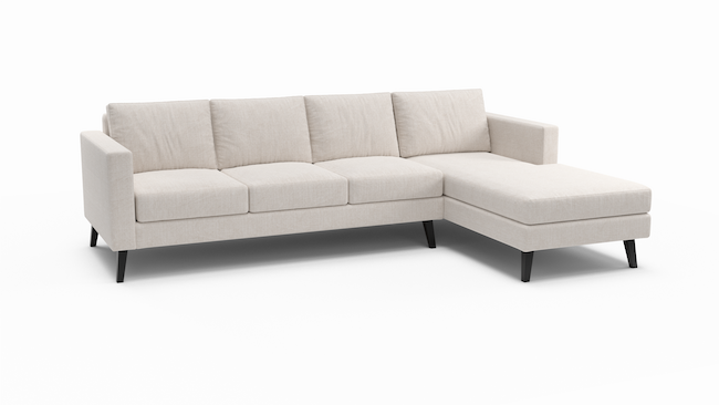 Wilfred | Sectional Right Arm Chaise | 115" x 72" | CertiPUR-US Premium Foam | STYLNN®️ - STYLNN®