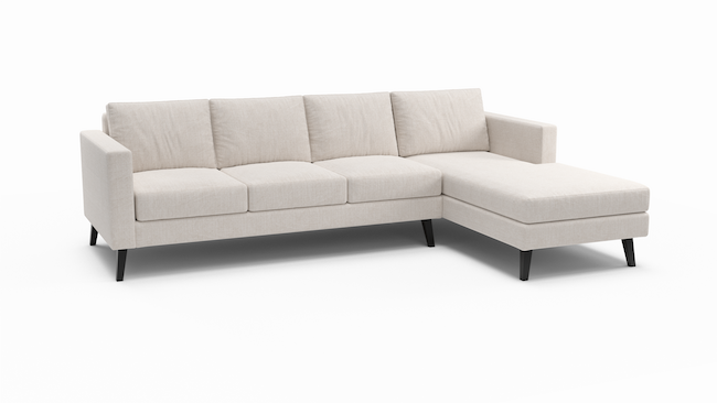 Wilfred | Sectional Right Arm Chaise | 115" x 72" | CertiPUR-US Premium Foam | STYLNN®️