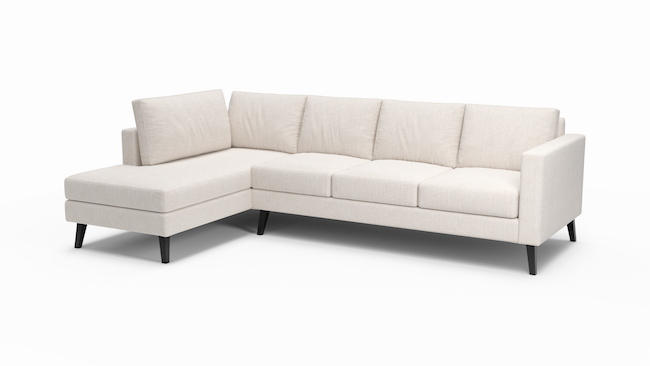 Wilfred | Sectional Right Left Bumper | 80" x 124" | CertiPUR-US Premium Foam | STYLNN®️ - STYLNN®