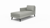 Wilfred | Leather | Left Chaise | 72" | CertiPUR-US Premium Foam | STYLNN®️ - STYLNN®