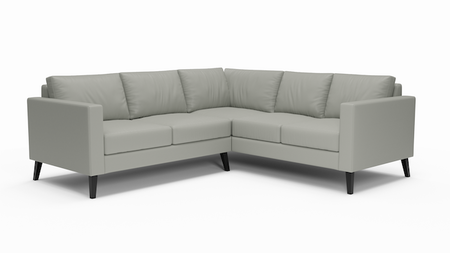 Wilfred | Leather | Sectional | 105" x 74" | CertiPUR-US Premium Foam | STYLNN®️